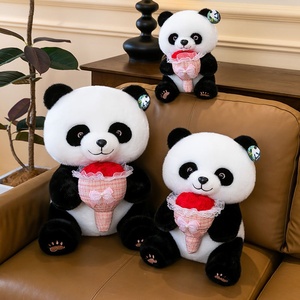 ตุ๊กตาแมวขาวดำตัวใหญ่น่ารัก, ตุ๊กตาแมวขาวดำถือดอกไม้, ตุ๊กตาสำหรับงานแต่งงาน, ของขวัญวันหยุด - Product Image 4