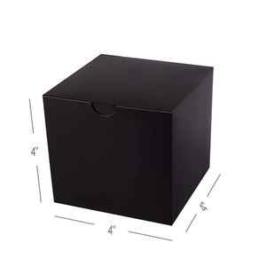Fiesta de bienvenida del bebé Piezas <span class=keywords><strong>pequeñas</strong></span> Artesanía Joyas Gafas Caja de regalo Banquete de boda Caja negra - Product Image 1
