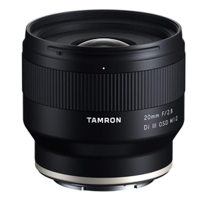 Tamron 20mm F/2.8 Di III OSD (F050 S Ony E) Tamron 20mm F/2.8 Di III OSD (F050 E) - Product Image 1