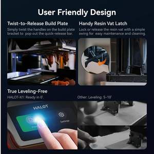 Impresora 3D de Resina Creality Halot-X1, 220X220X240 mm, Impresión DLP de Alta Velocidad con Resina Inteligente para Modelos de Precisión - Product Image 4