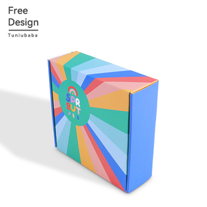 무료 디자인 맞춤 골판지 우편물 종이 상자 배송 - Product Image 5