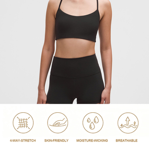 Arrivals Stylish Sexy Ladies <b>Bra</b> Removable <b>Cup</b> Women Sublimation Sports <b>Bra</b> Customized Adult Workout Fitness Sportswear <b>Bra</b> - Product Image 3