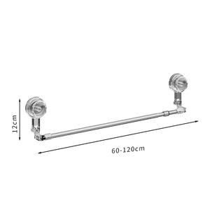 <span class=keywords><strong>Toallero</strong></span> Multifuncional con Ventosa, Estante Telescópico de <span class=keywords><strong>Baño</strong></span> Fuerte para Montar en la Pared <span class=keywords><strong>sin</strong></span> Necesidad de Taladrar - Product Image 5