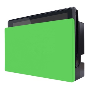 Carcasa de Repuesto Personalizada Verde EXtremeRate con Agarre Suave al Tacto para la Base de Carga de Nintendo Switch - Product Image 6