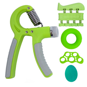 Ensemble <span class=keywords><strong>de</strong></span> renforcement <span class=keywords><strong>de</strong></span> la force <span class=keywords><strong>de</strong></span> préhension 5 pièces, poignée réglable 5-60 kg, kit d'<span class=keywords><strong>exercices</strong></span> pour la force des avant-bras - Product Image 2