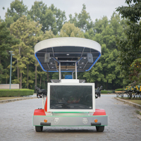 Vélo-bar électrique tandem ordinaire pour les visites en ville, vélo-pub à pédales pour les groupes touristiques, vélo-pub pour les soirées en ville