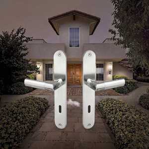 Phổ thép không gỉ không thấm nước cửa xử lý khóa cho khách sạn căn hộ biệt thự-câm cảm ứng điều khiển thiết kế cơ khí dễ dàng - Product Image 3