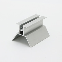 Yuxin - Fixation trapézoïdale intégrée en alliage d'aluminium galvanisé à chaud pour tuiles en acier coloré, accessoire de fixation solaire photovoltaïque 2400