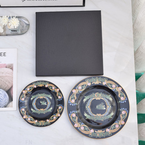 จานอาหารค่ำและของหวานสไตล์ยุโรปสุดหรูสำหรับใช้ในบ้านและโรงแรม - Product Image 6