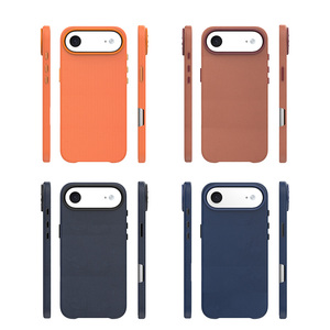 <span class=keywords><strong>Coque</strong></span> de téléphone antichoc en TPU mat et cuir PU, style tendance et abordable, accessoires pour iPhone 17 Air Pro Max 16 15 14 - Product Image 6