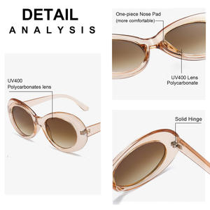 Nuevas gafas <span class=keywords><strong>de</strong></span> sol redondas <span class=keywords><strong>de</strong></span> <span class=keywords><strong>moda</strong></span> con <span class=keywords><strong>lentes</strong></span> polarizadas Sombras <span class=keywords><strong>de</strong></span> PC <span class=keywords><strong>DE</strong></span> <span class=keywords><strong>CARA</strong></span> pequeña <span class=keywords><strong>para</strong></span> mujeres y hombres Gafas <span class=keywords><strong>de</strong></span> sol - Product Image 2