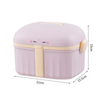Boîte de rangement Songtai épaissie pour médicaments, collations et jouets, en plastique PP, modèle SF-312, multi-compartiments, pour la maison et la voiture