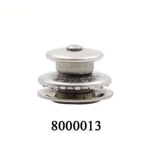 Botones Cromados y Niquelados para Yates, Barcos, Autos, Guitarras, Toldos, Broches de Lona en Níquel Negro, Cobre y Acero Inoxidable - Product Image 2