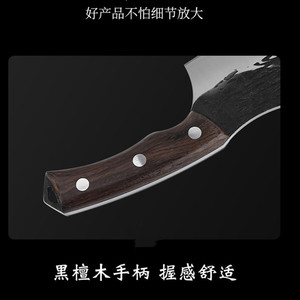 Forged sickle, multi-functional hook knife, portable <b>camping</b> knife, sharp bamboo cutter, mountain knife, outdoor tree chopping - Product Image 5