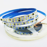 Bande LED SMD 2835 AC 110V 220V 120 LED/m IP20 8mm 5m/rouleau 3000K 6500K, circuit imprimé nu pour éclairage intérieur commercial et bureautique