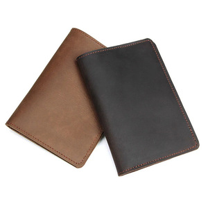 Funda para Pasaporte de Cuero Crazy Horse, Funda Multifuncional para Documentos, Protector de Pasaporte de Viaje - Product Image 2