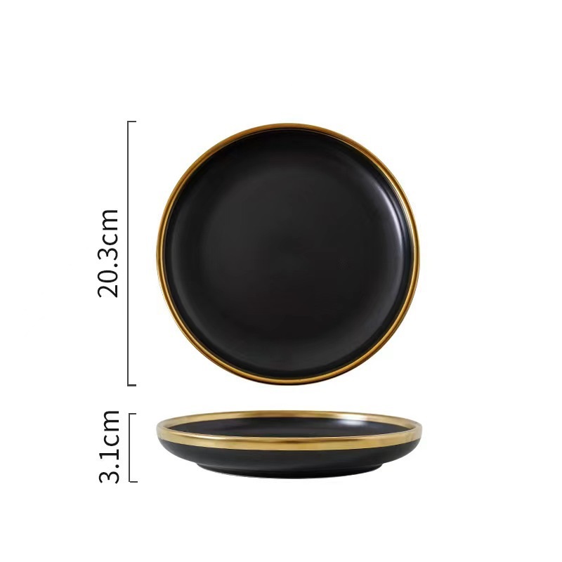 Plaque noire 20,3*3,1