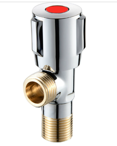 Messing Hoekklep Mechanische Controle Één Inlaat Twee Uitgangen Warm/Koud Water Modern Ontwerp Voor Thuis Hotel Commercieel Gebruikt - Product Image 1