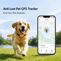 Localizador GPS para Mascotas en Tiempo Real, Resistente al Agua IP67, Diseño Portátil, Compatible con PC, Advertencia de Límite de Geocerca, Batería de Larga Duración