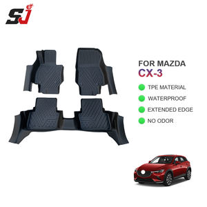 แผ่นรองพื้นรถยนต์ยาง TPE 5D แบบลึก <span class=keywords><strong>ส</strong></span>ำหรับ Mazda <span class=keywords><strong>CX3</strong></span> CX-3 ปี 2024 ขายส่งจากโรงงาน - Product Image 2
