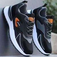 Chaussures de course décontractées pour hommes, nouvelle collection, respirantes, en maille, style sportif fin et confortable pour l'été