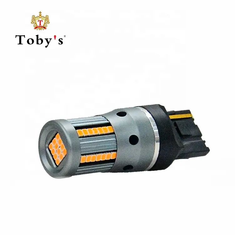 Tobys T20 7440 7443 Canbus LED Bulbs smd No Error led lamp Turn Signal Light No Flash