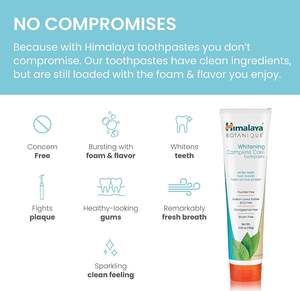Himalaya Botanique Simply Mint Flavor <strong>Toothpaste</strong> 4 Pack 5.29 oz Fluoride <strong>Free</strong> No Artificial Flavors <strong>SLS</strong> Cruelty <strong>Free</strong> Whitening - Product Image 2