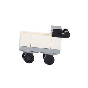 Carrito Pequeño MOC4025 de Fábrica, Serie MOC City, para Niños y Niñas de 14 Años, Plástico ABS, Modelo a Escala 1:18, Juguete de Construcción, Bloques de Construcción - Product Image 1