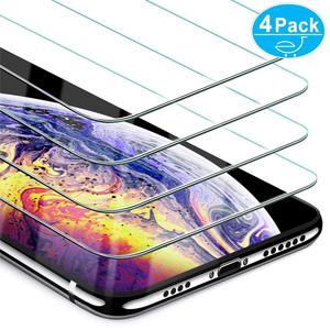 4 pack claro curvo de <span class=keywords><strong>cristal</strong></span> templado <span class=keywords><strong>protector</strong></span> de pantalla para <span class=keywords><strong>iphone</strong></span> <span class=keywords><strong>11</strong></span> <span class=keywords><strong>pro</strong></span> <span class=keywords><strong>max</strong></span> xs <span class=keywords><strong>max</strong></span> con fácil instalación de embalaje - Product Image 3