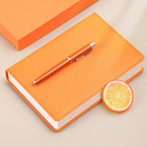 Venta al por mayor Bloc de notas logotipo personalizado impreso diario cubierta de PU cuaderno de oficina de negocios - Product Image 3