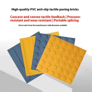 Adesivi di alta qualità antiscivolo in PVC per pavimentazione tattile per esterni per marciapiedi per prodotti stradali - Product Image 6