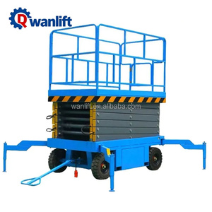 Plataforma Elevadora Hidráulica Mini de 500 kg con Certificación CE ISO, Elevador Electrohidráulico para Trabajos en Altura para la Construcción - Product Image 4