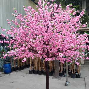 Verschillende Soorten Bloem Bomen Plastic Kunstzijde Cherry Blossom Tree Bruiloft Boom