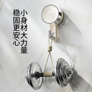 Suction Cup Hook Double Hooks Polished Stainless Steel Easy Installation For Bathroom Kitchen - Product Image 2