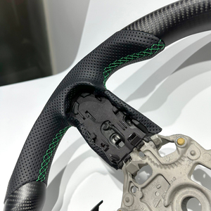 Volante de Fibra de Carbono Personalizado para <span class=keywords><strong>Mini</strong></span> Serie R R55 R56 R57 R58 R59 R60 R61 JCW <span class=keywords><strong>Cooper</strong></span> <span class=keywords><strong>S</strong></span> Countryman <span class=keywords><strong>Clubman</strong></span> - Product Image 6