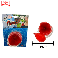 Jouet fantaisie en plastique écologique, cube de fleur de rose à eau, acclamé pour ses tours, idéal pour les farces du 1er avril, certifié EN71 CE