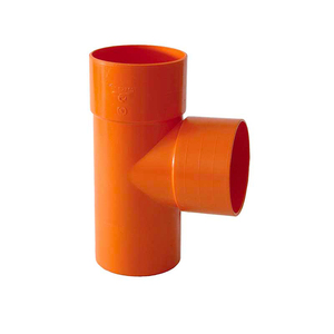 Raccord de colle standard ASTM/JIS pour tête de boîte d'application de l'eau Dérivation de PVC 87 °-30 ° PN16 Pression 50mm-110mm - Product Image 2