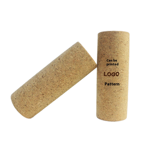 Vente en gros de rouleaux de mousse de gymnastique en liège naturel écologique haute densité rouleau de yoga de qualité pour la relaxation et le soulagement musculaire - Product Image 3