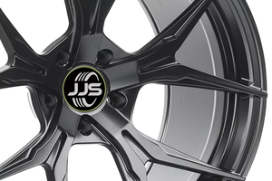 JJSEES Jantes forgées personnalisées noires à cinq branches 5x112 5x114.3 5x120 17 18 19 20 21 22 pouces pour <span class=keywords><strong>BMW</strong></span> E36 E90 M5 M8 - Product Image 4