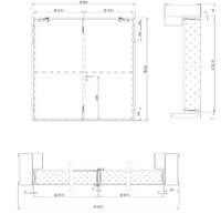 Porte coupe-feu en acier pour parking souterrain, double battant, 90 minutes, barre anti-panique, sortie de secours, évacuation incendie, école, garantie 3 ans