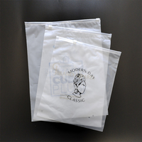 Sacs d'emballage personnalisés en PVC recyclable avec fermeture éclair pour vêtements, impression offset du logo, emballage en plastique PE à fermeture zip pour chaussures, chaussettes, fourrures, 100 pièces
