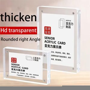 Cadre photo magnétique en acrylique pour affichage publicitaire automobile <span class=keywords><strong>de</strong></span> haute qualité - Product Image 3