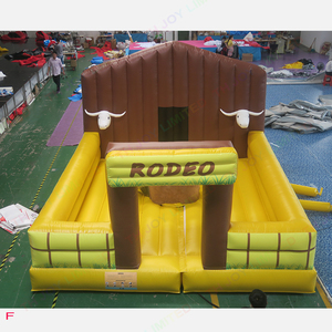 Jeu bouledogue gonflable mécanique, rodeo, 5x5m, pour enfants, en solde - Product Image 3