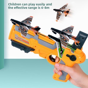 <span class=keywords><strong>Pistolet</strong></span> <span class=keywords><strong>Lanceur</strong></span> de Billes en Mousse Plastique Fabriqué en Usine, Jouet d'Extérieur pour Enfants de 8 à 13 Ans, Unisexe, <span class=keywords><strong>Lanceur</strong></span> Pivotant à l'Extrémité du Doigt, Planeur - Product Image 3