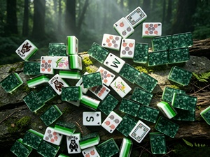 Jeu <span class=keywords><strong>de</strong></span> Mahjong Américain <span class=keywords><strong>en</strong></span> Acrylique Vert Jade, 152 Tuiles, Écologique, Résistant à l'Eau, Compatible <span class=keywords><strong>Table</strong></span> Automatique, Portable, Divertissement - Product Image 3