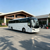 Navette électrique TENGLONG, 53 places, 12 m, fabricant de navettes pour aéroports et hôtels