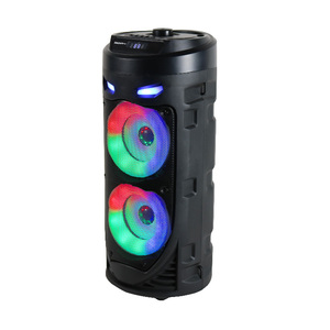 Bán Buôn 100 Wát Live Party Box Di Động Ngoài Trời Karaoke <span class=keywords><strong>Loudest</strong></span> Whit Mic Blue Tooth Loa Ngọn Lửa Ánh Sáng - Product Image 2