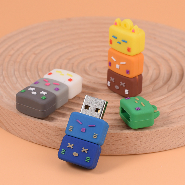 Wholesale Cartoon Animal Cute Shape USB Flash Drive 8gb16GB 32GB 64GB Pen Drive USB 2.0 Flash Memory Stick
