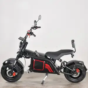 Europe Warehouse Drop Shipping Citycoco Electric Scooter 1500W 60V 20Ah Adult E Kit With Rearview Mirrors Citycoco Scooter