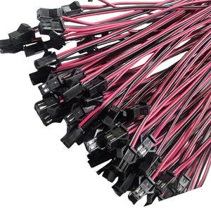 最受欢迎的 SM 2/3/4/5/6/7/8 针公对母连接器 PVC 硅胶电缆线束 - Product Image 5